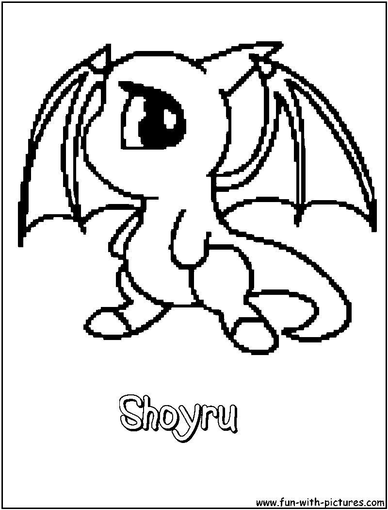 Free neopets coloring pages
